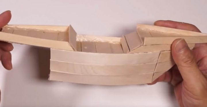 cách làm thuyền từ que kem gỗ
