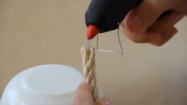 cách làm tô bằng dây thừng