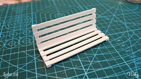 cách làm chiếc ghế mini bằng giấy