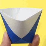 Cách làm chiếc cốc đơn giản từ giấy origami