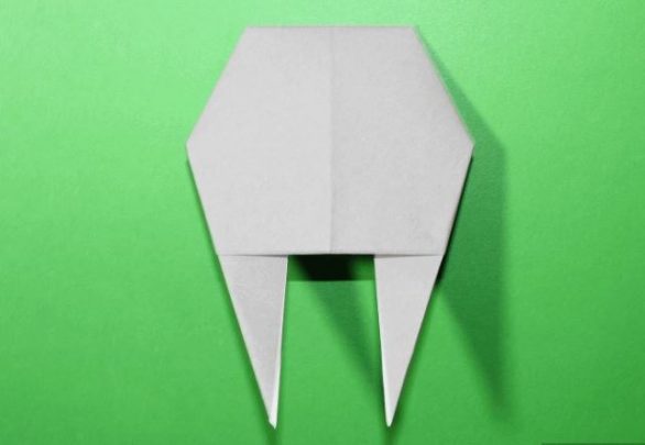 cách gấp con hà mã origami