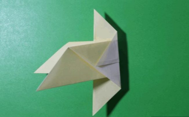 cách gấp hình con chim origami