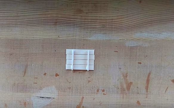 cách làm bộ bàn ghế từ que kem gỗ