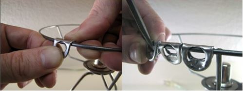 cách làm đèn để bàn từ nắp bật vỏ lon