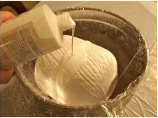 cách làm giỏ trứng bằng keo sữa