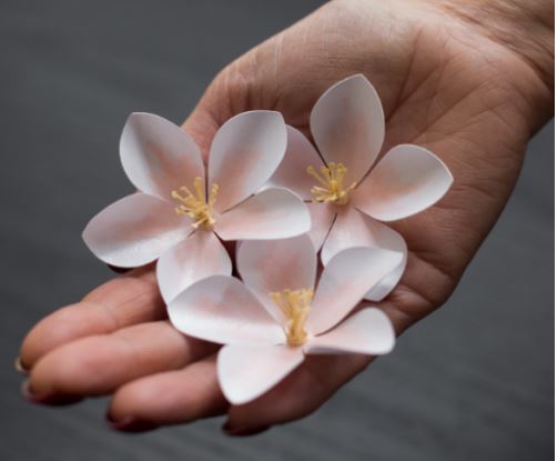 cách làm hoa bằng giấy handmade