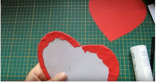 cách làm hộp hình trái tim bàng giấy xoắn
