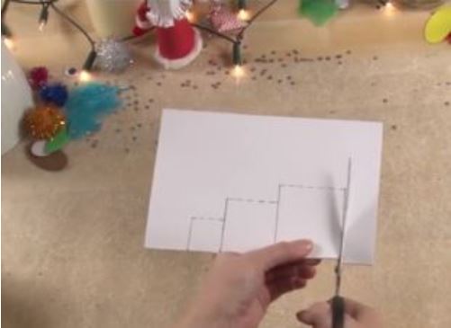 Hướng dẫn làm thiệp Noel 3D đơn giản từ giấy