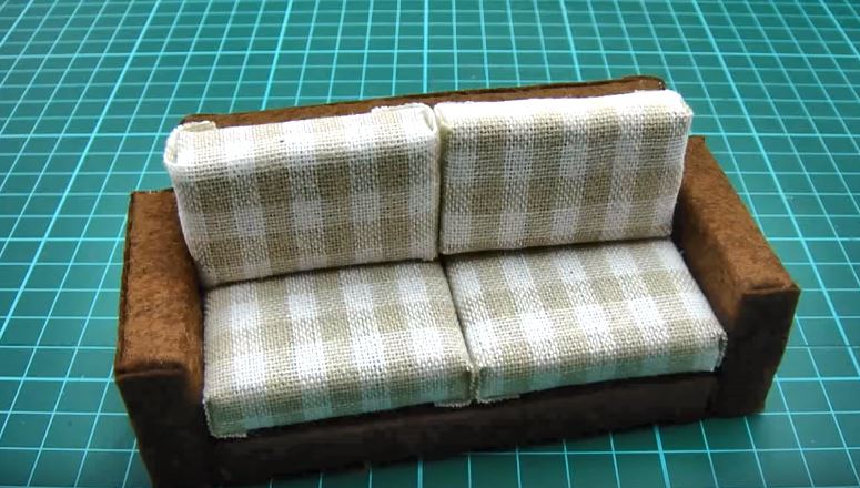 Doll Mini | Hướng dẫn làm ghế sofa đơn giản
