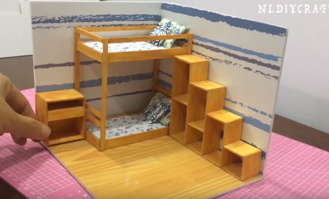 cách làm giường 2 tầng cho nam