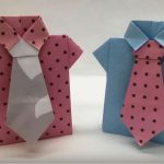 Hướng dẫn làm áo sơ mi đơn giản từ gấp giấy origami